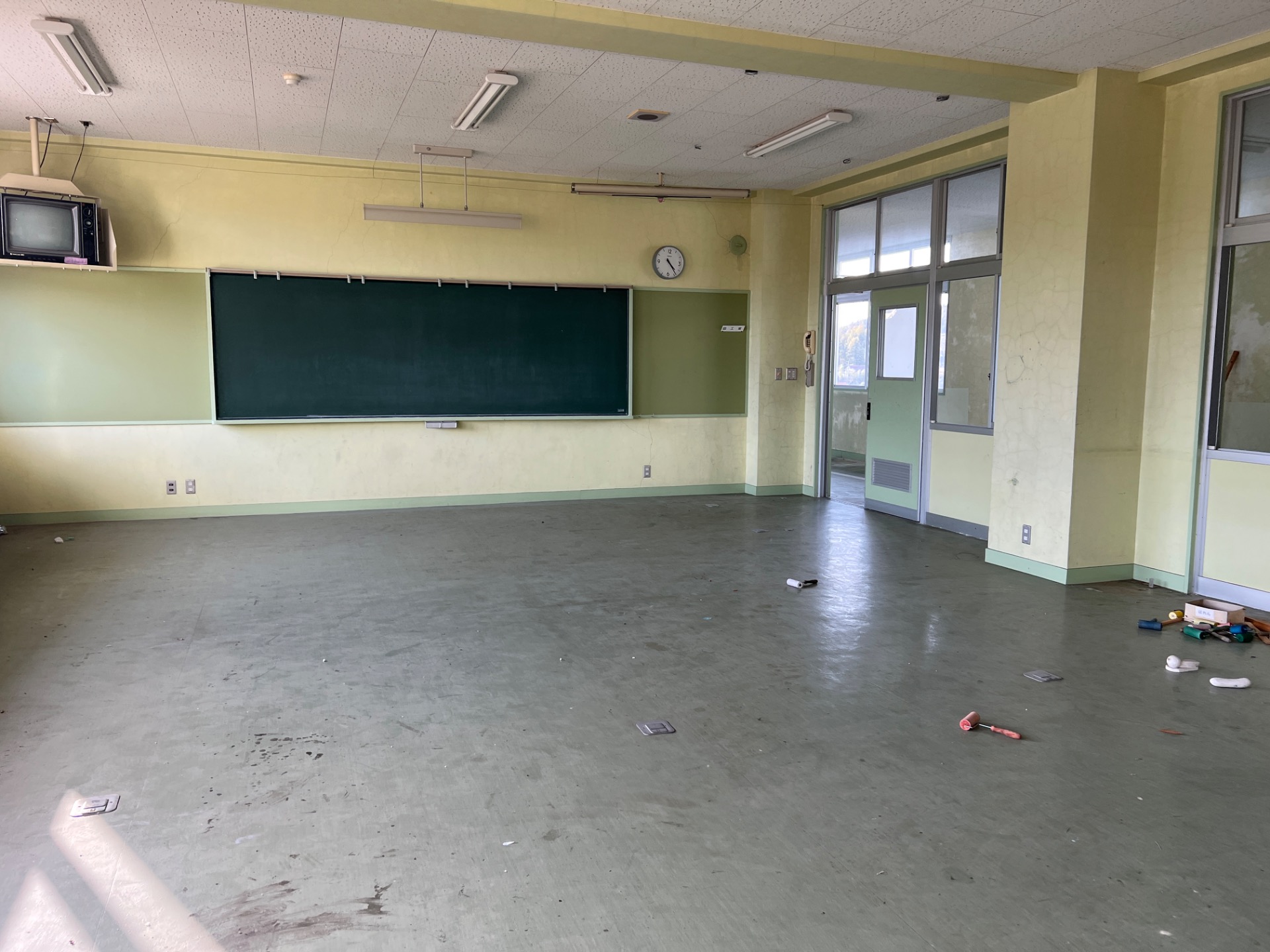 ３階の工作室だった部屋