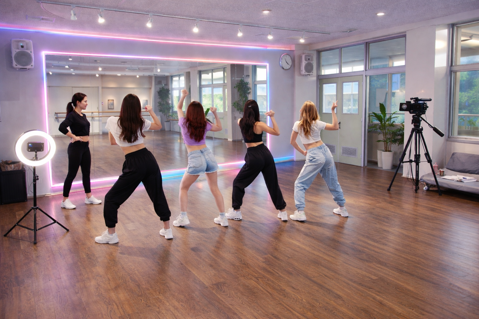 ダンスの練習部屋！