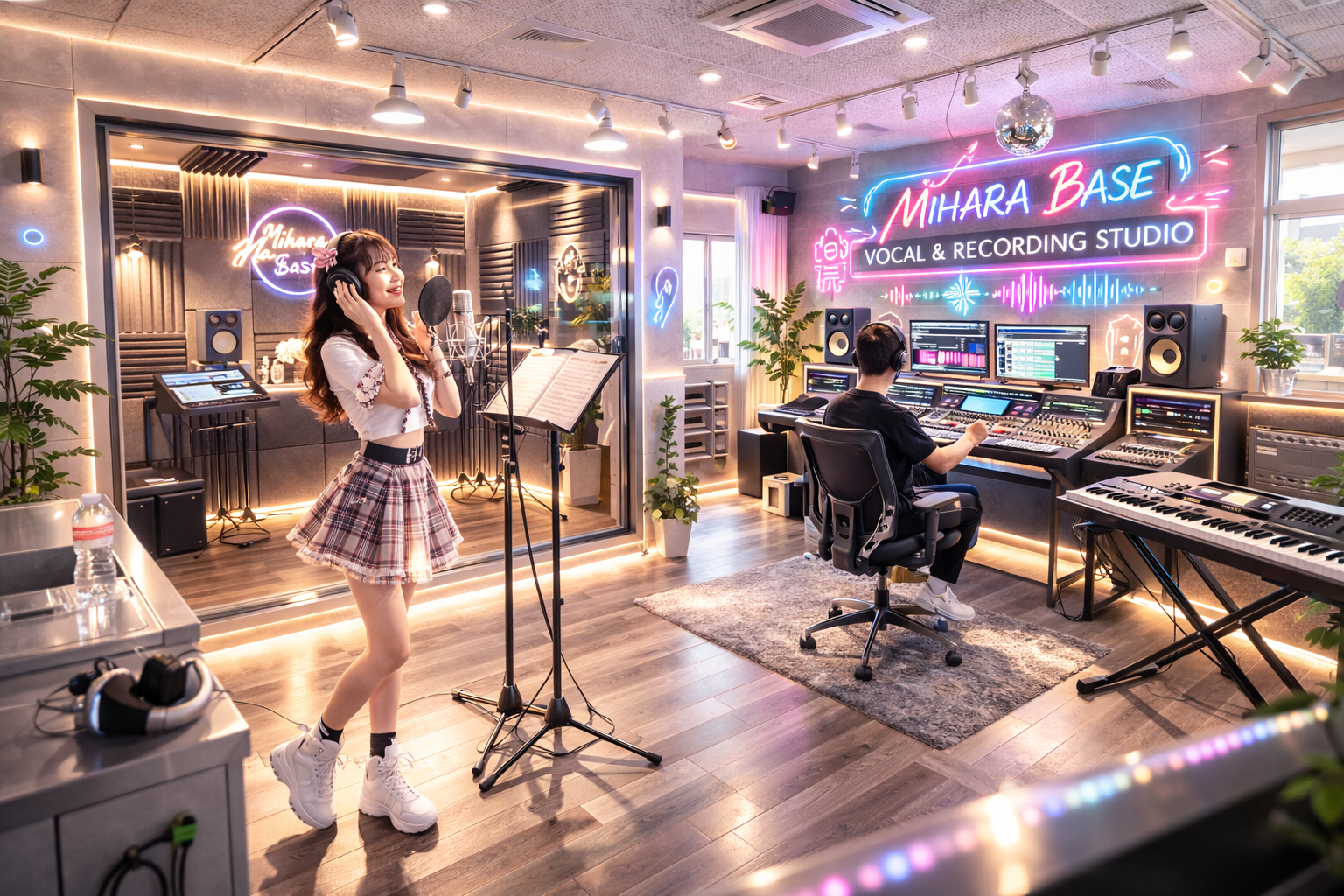 ボイストレーニングの部屋