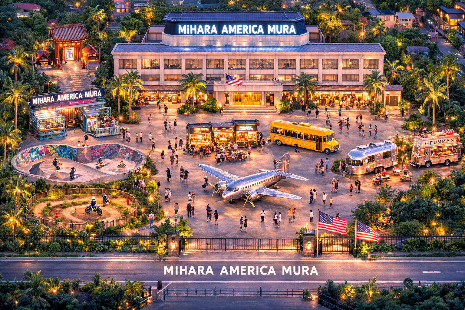 三原アメリカ村