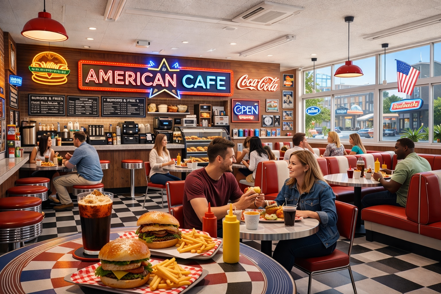 みんなのアメリカンカフェ！