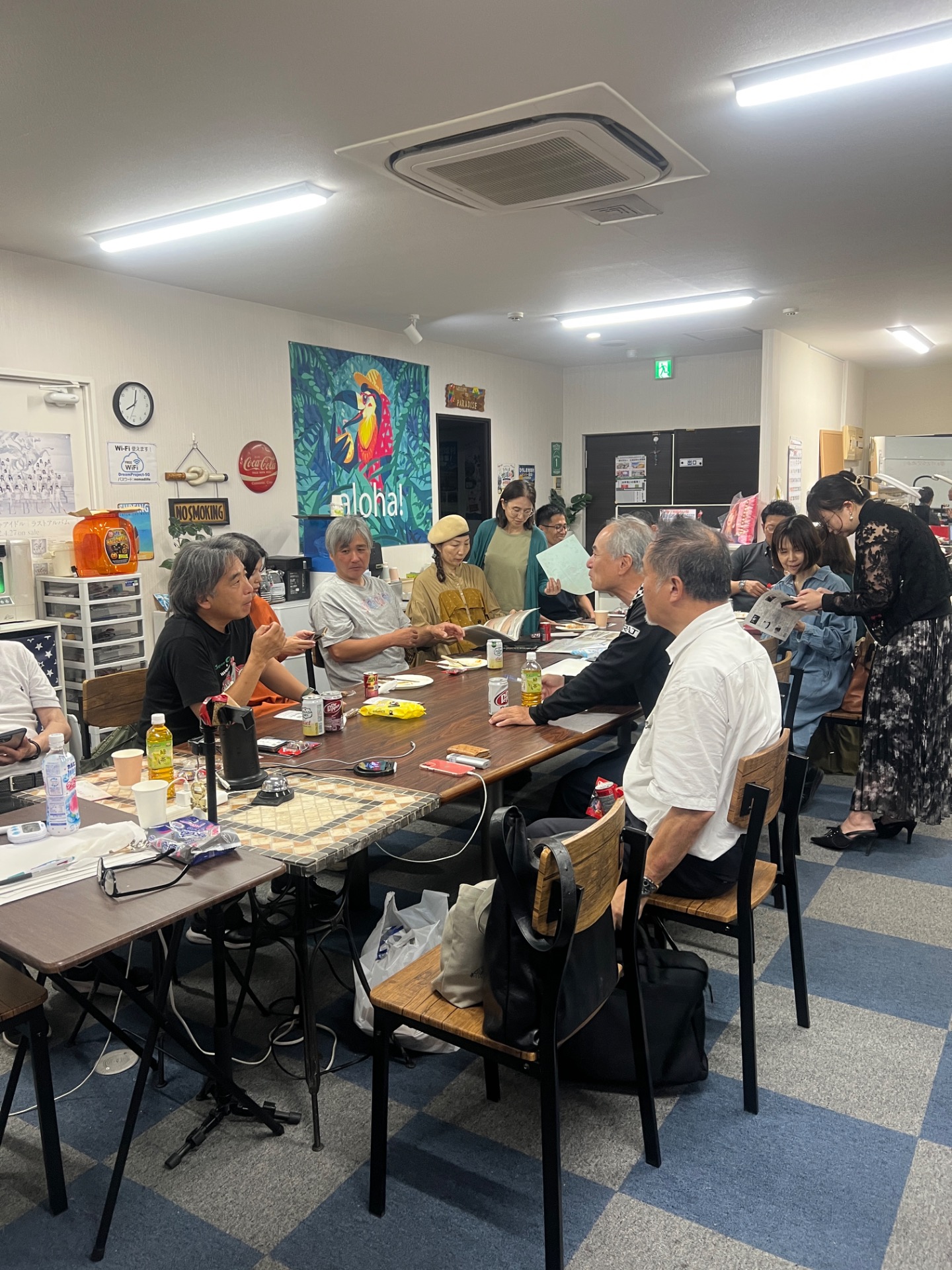 交流会の様子です